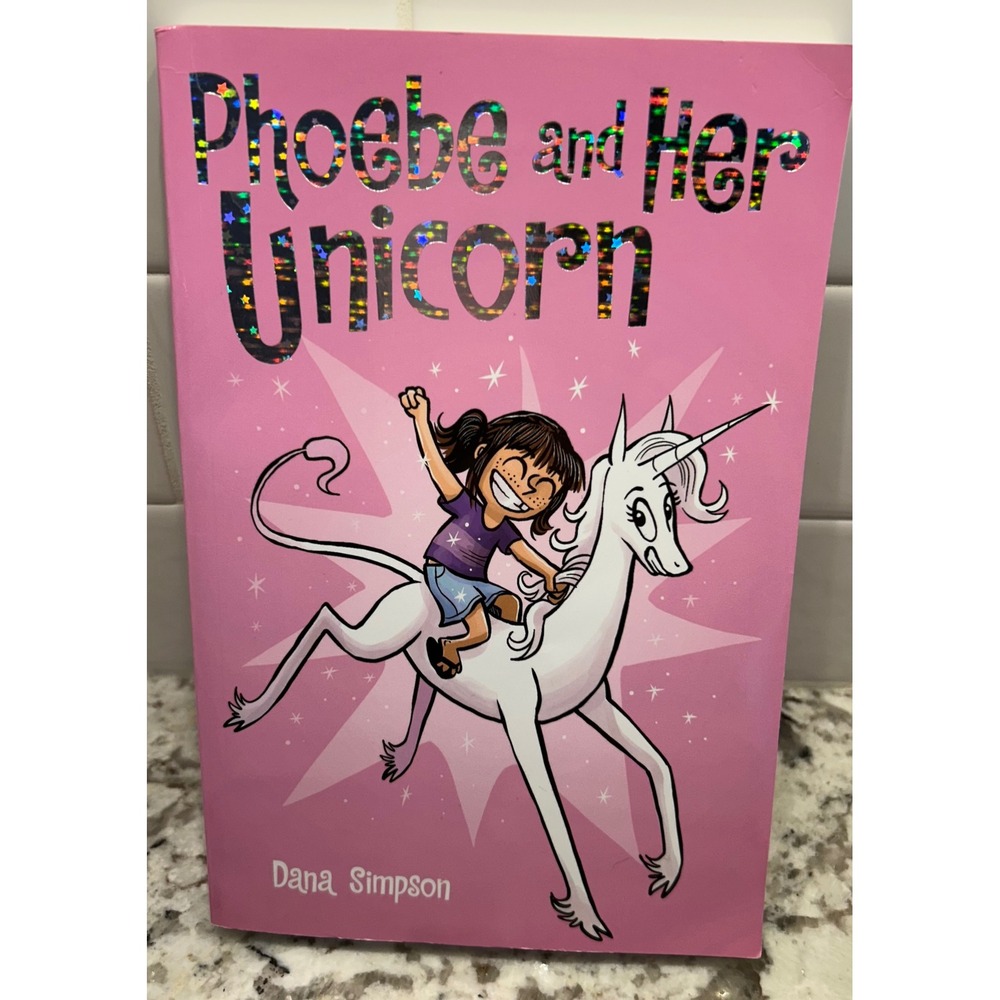 Phoebe and Her Unicorn Graphic Novel Book by Dana Simpson‎ Kids Childrens